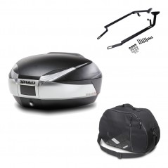 Back trunk + big top fitting + internal bag  SH48 TITANIUM PREMIUM