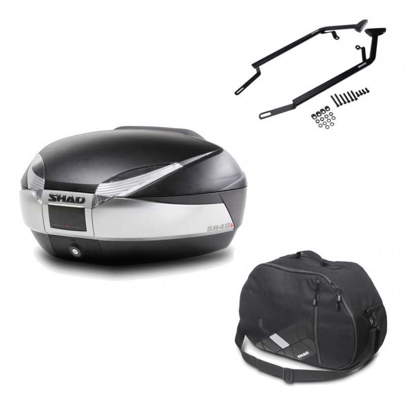 Back trunk + big top fitting + internal bag  SH48 TITANIUM PREMIUM