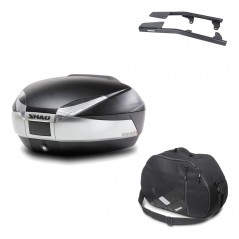 Back trunk + big top fitting + internal bag  SH48 TITANIUM PREMIUM