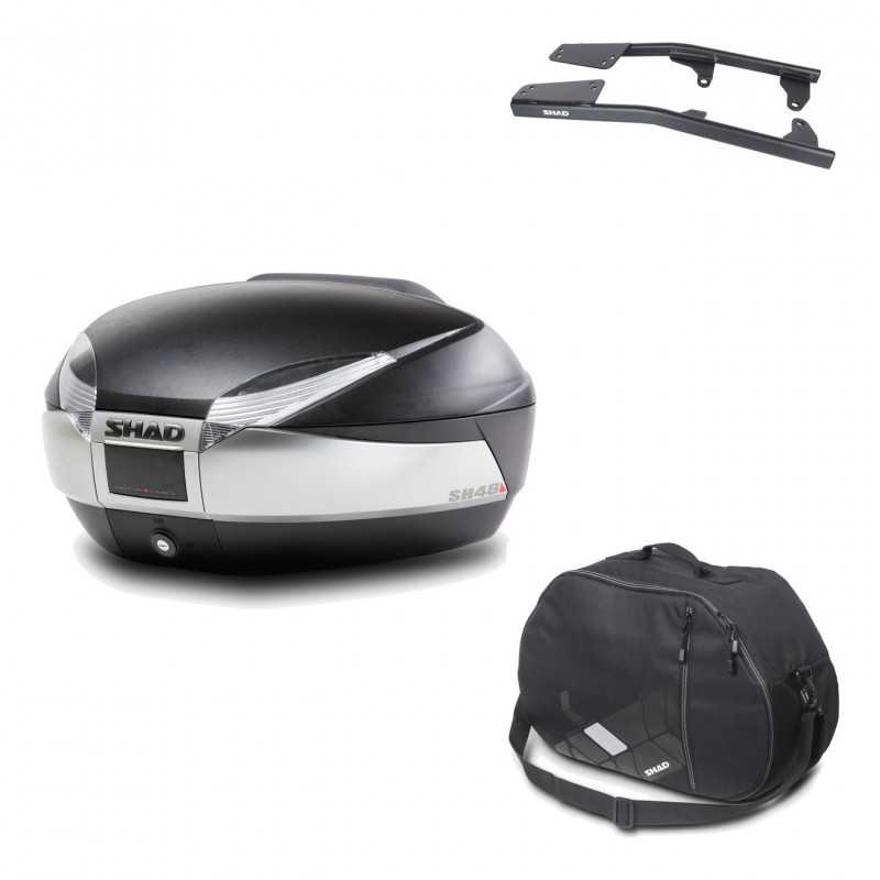 Back trunk + big top fitting + internal bag  SH48 TITANIUM PREMIUM