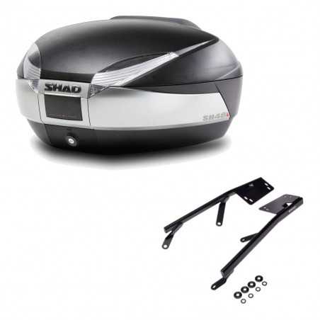 SHAD Baul trasero + herraje montaje SH48 TITANIUM PREMIUM KIT-185479