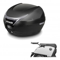 SHAD Baul trasero + herraje montaje SH34 CARBON LOOK KIT-185232