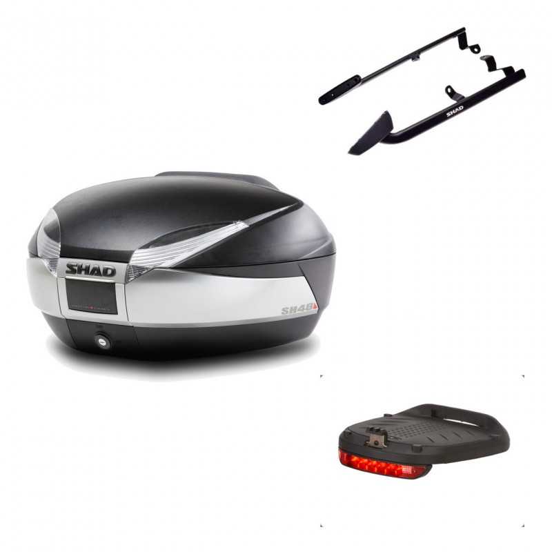 Back trunk + big top fitting + brake light  SH48 TITANIUM PREMIUM