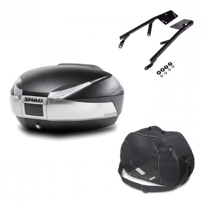 Back trunk + big top fitting + internal bag  SH48 TITANIUM PREMIUM