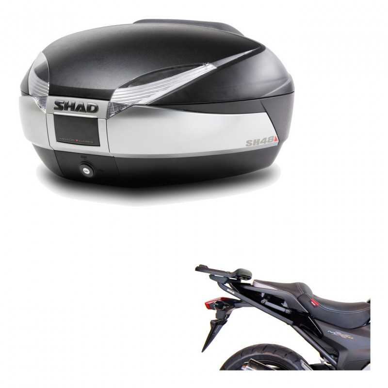 SHAD Baul trasero + herraje montaje SH48 TITANIUM PREMIUM KIT-185335