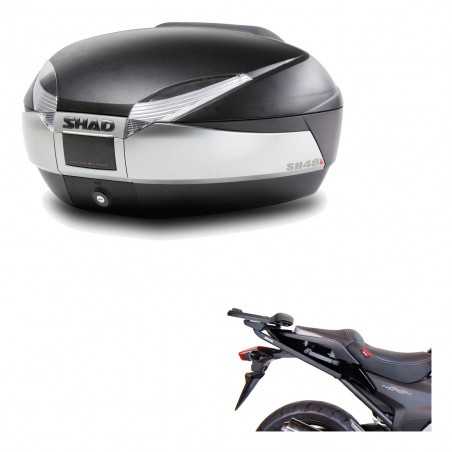 SHAD Baul trasero + herraje montaje SH48 TITANIUM PREMIUM KIT-185335