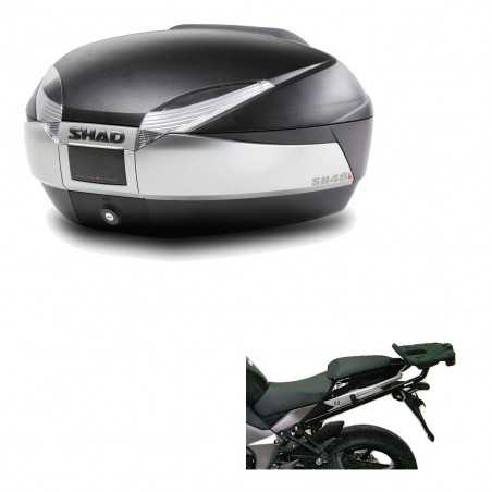 SHAD Baul trasero + herraje montaje SH48 TITANIUM PREMIUM KIT-185535