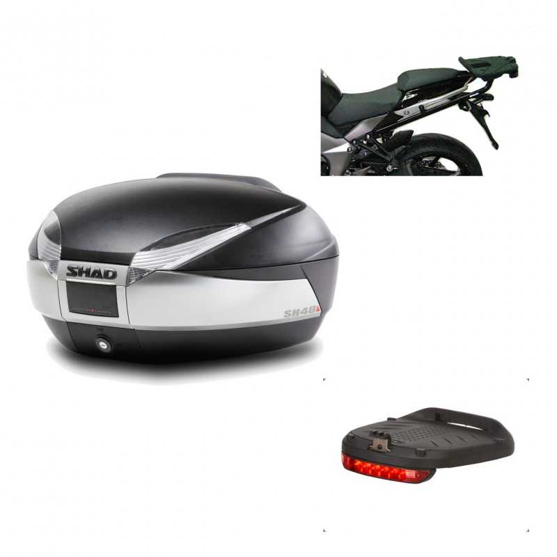 Back trunk + big top fitting + brake light  SH48 TITANIUM PREMIUM