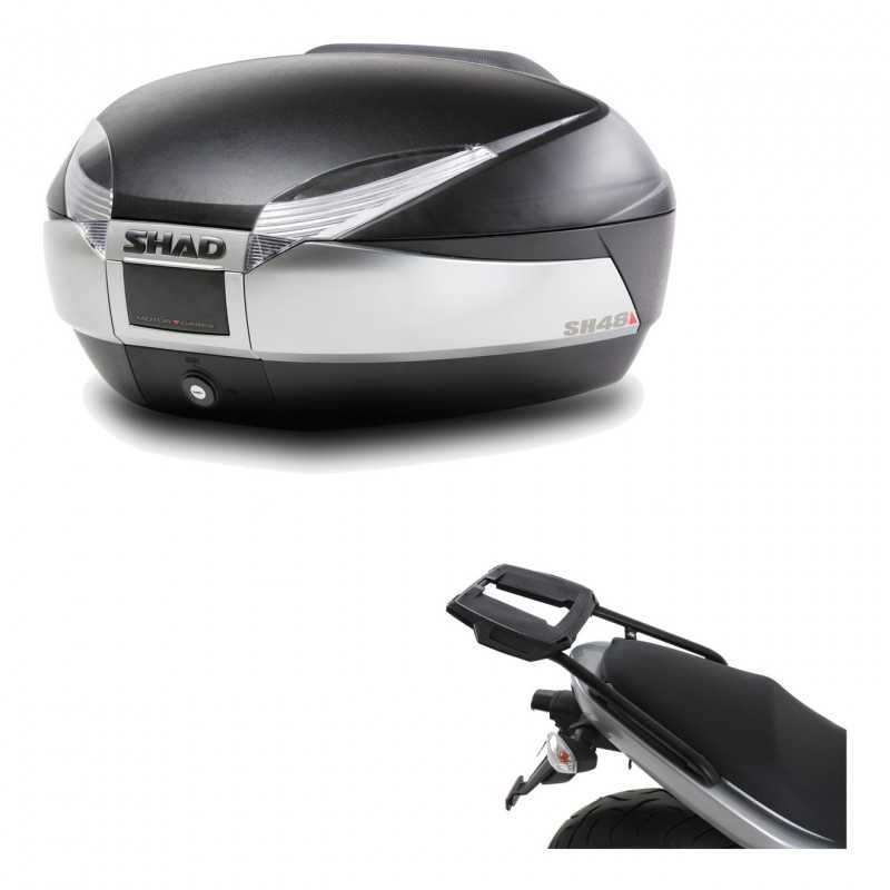 SHAD Baul trasero + herraje montaje SH48 TITANIUM PREMIUM KIT-185439