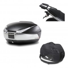 Back trunk + big top fitting + internal bag  SH48 TITANIUM PREMIUM