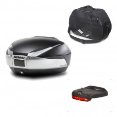 Back trunk + accessories  SH48 TITANIUM PREMIUM
