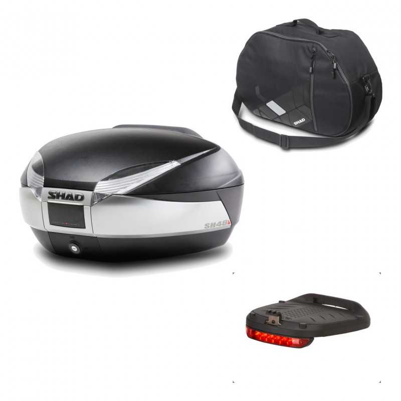 Back trunk + accessories  SH48 TITANIUM PREMIUM