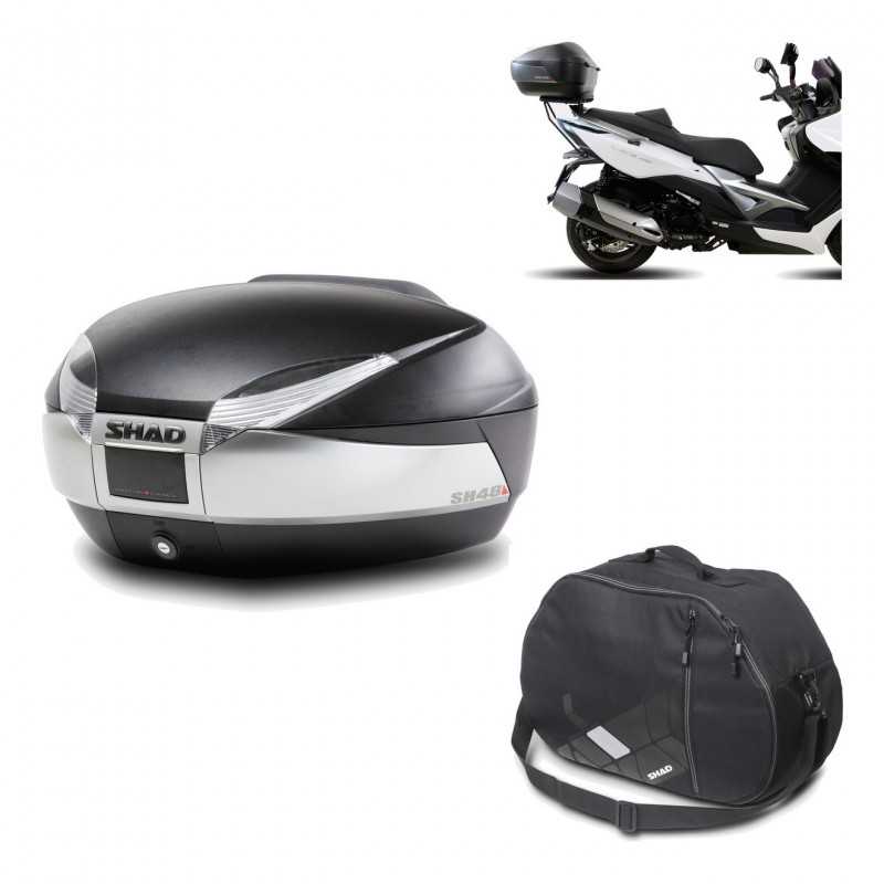 Back trunk + big top fitting + internal bag  SH48 TITANIUM PREMIUM