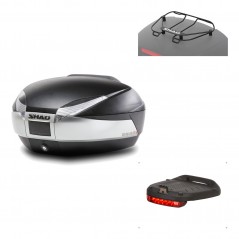 Back trunk + accessories  SH48 TITANIUM PREMIUM