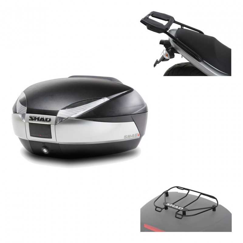Back trunk + big top fitting + top grid rack  SH48 TITANIUM PREMIUM