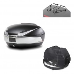 Back trunk + accessories  SH48 TITANIUM PREMIUM