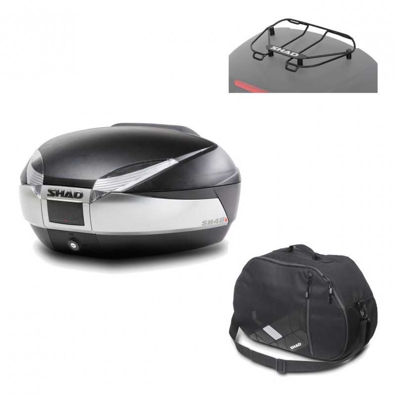 Back trunk + accessories  SH48 TITANIUM PREMIUM