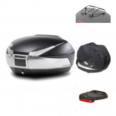 Back trunk + accessories  SH48 TITANIUM PREMIUM