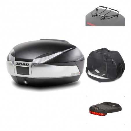 SHAD Baul trasero + accesorios SH48 TITANIUM PREMIUM KIT-185246