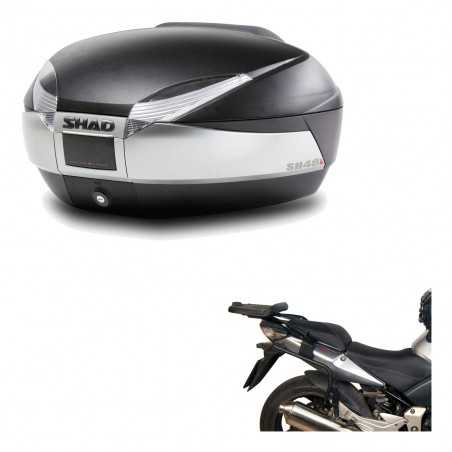 SHAD Baul trasero + herraje montaje SH48 TITANIUM PREMIUM KIT-185295