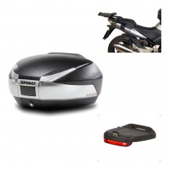 Back trunk + big top fitting + brake light  SH48 TITANIUM PREMIUM