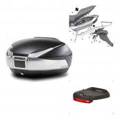 Back trunk + big top fitting + brake light  SH48 TITANIUM PREMIUM