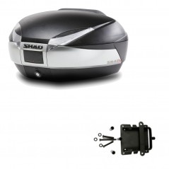 SHAD Baul trasero + herraje montaje SH48 TITANIUM PREMIUM KIT-185599