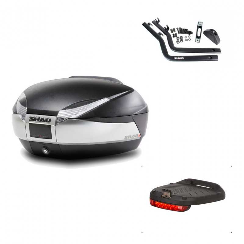 Back trunk + big top fitting + brake light  SH48 TITANIUM PREMIUM