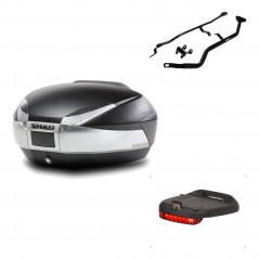 Back trunk + big top fitting + brake light  SH48 TITANIUM PREMIUM