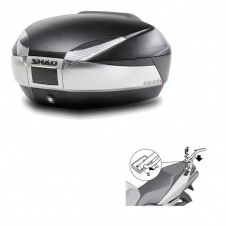 Back trunk + big top fitting SH48 TITANIUM PREMIUM