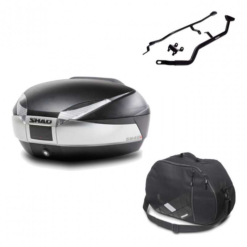 Back trunk + big top fitting + internal bag  SH48 TITANIUM PREMIUM