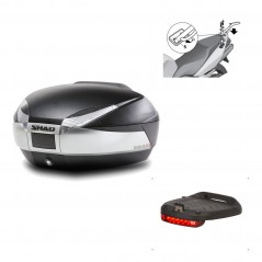 Back trunk + big top fitting + brake light  SH48 TITANIUM PREMIUM