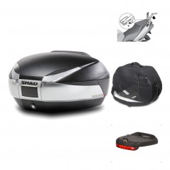 Rear trunk + mounting hardware + accessories  SH48 TITANIUM PREMIUM