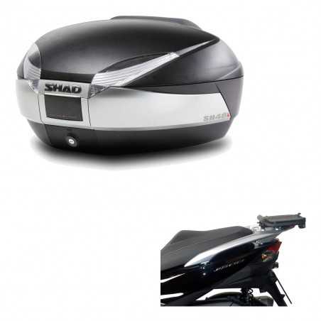 SHAD Baul trasero + herraje montaje SH48 TITANIUM PREMIUM KIT-185463