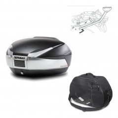 Back trunk + big top fitting + internal bag  SH48 TITANIUM PREMIUM