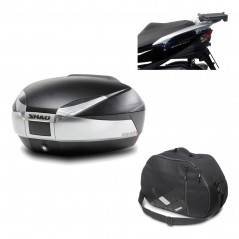 Back trunk + big top fitting + internal bag  SH48 TITANIUM PREMIUM