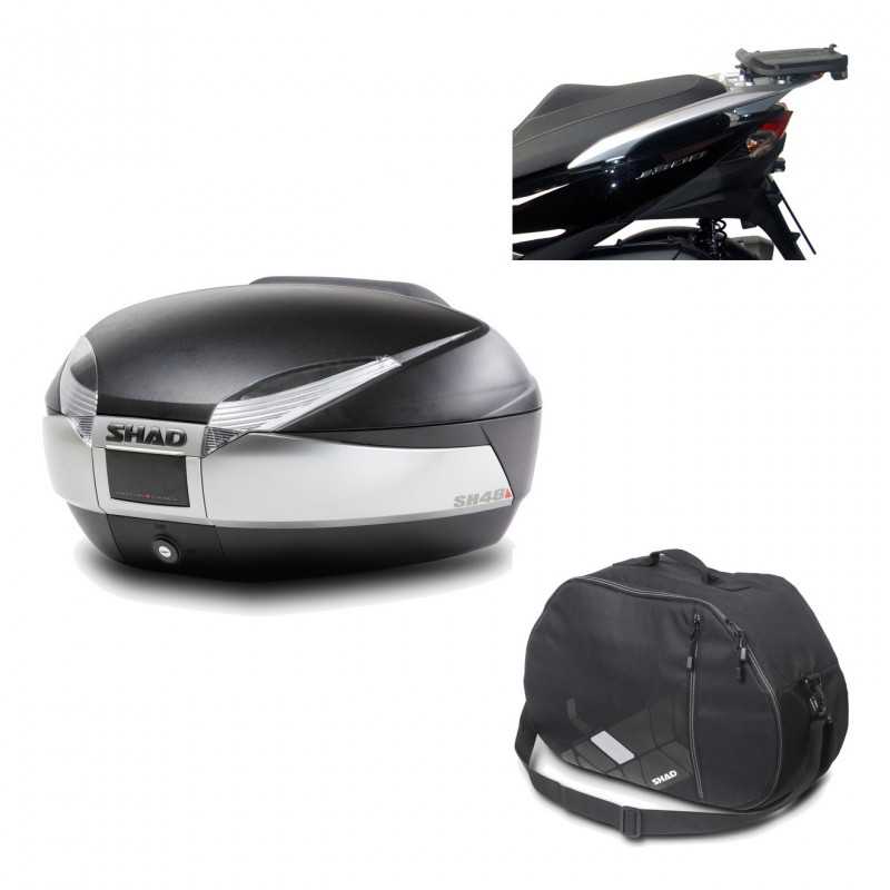 Back trunk + big top fitting + internal bag  SH48 TITANIUM PREMIUM