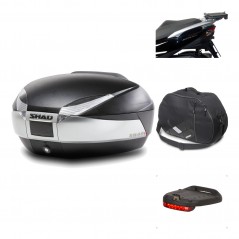Rear trunk + mounting hardware + accessories  SH48 TITANIUM PREMIUM
