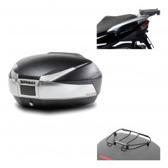 Back trunk + big top fitting + top grid rack  SH48 TITANIUM PREMIUM