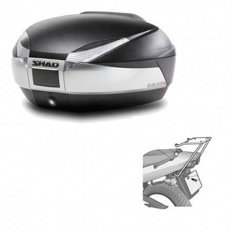 SHAD Baul trasero + herraje montaje SH48 TITANIUM PREMIUM KIT-185519