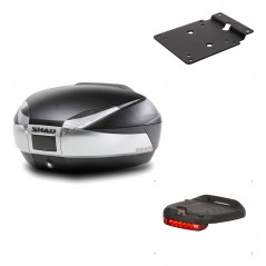 Back trunk + big top fitting + brake light  SH48 TITANIUM PREMIUM
