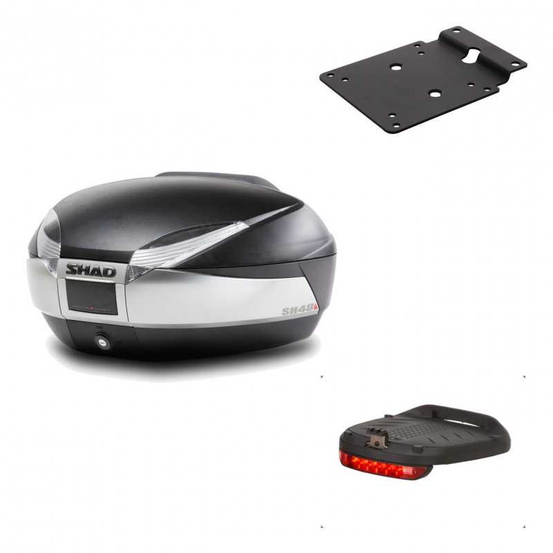 Back trunk + big top fitting + brake light  SH48 TITANIUM PREMIUM