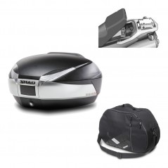 Back trunk + big top fitting + internal bag  SH48 TITANIUM PREMIUM