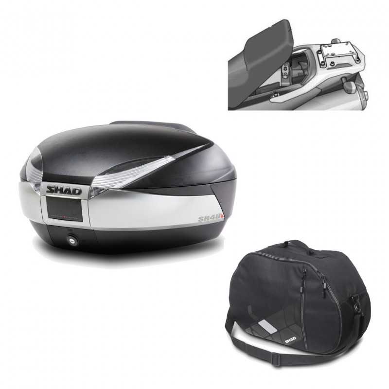 Back trunk + big top fitting + internal bag  SH48 TITANIUM PREMIUM