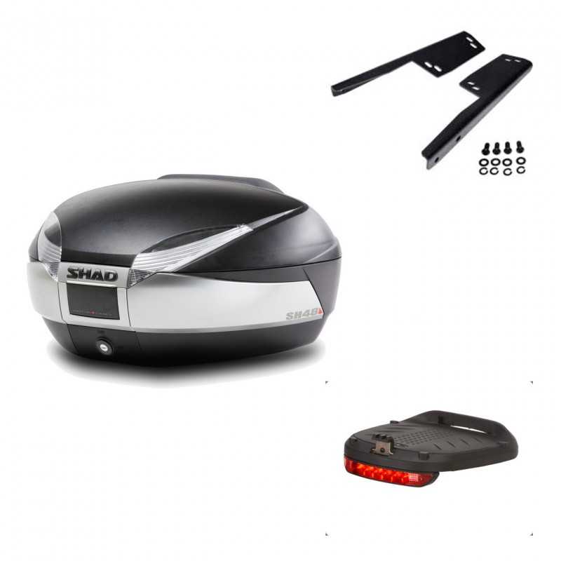 Back trunk + big top fitting + brake light  SH48 TITANIUM PREMIUM