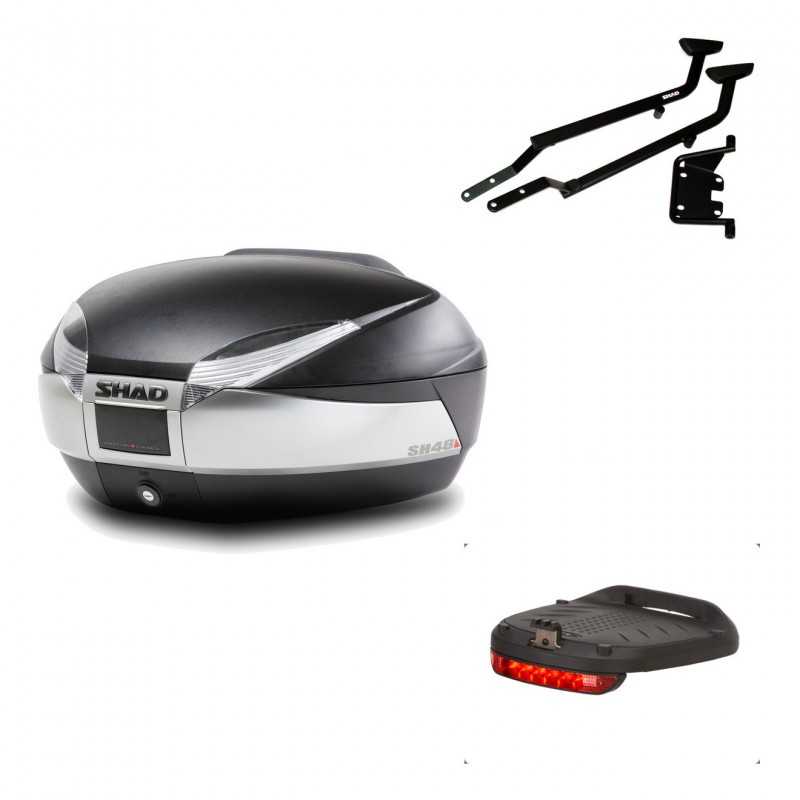 Back trunk + big top fitting + brake light  SH48 TITANIUM PREMIUM