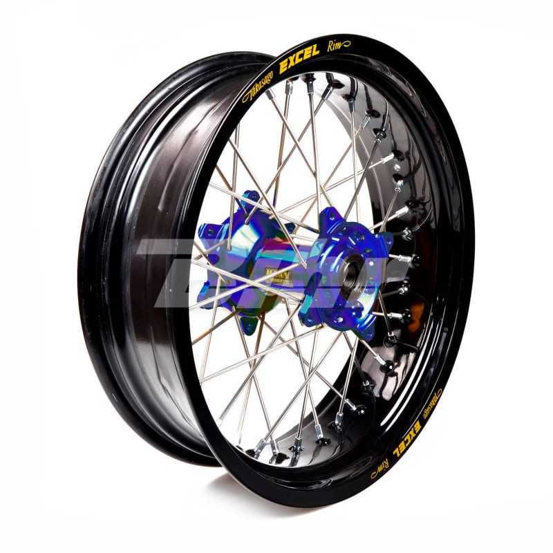 Full wheel black hoop  17-4,50 buje azul 1 56008/3/5