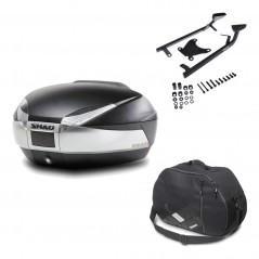 Back trunk + big top fitting + internal bag  SH48 TITANIUM PREMIUM