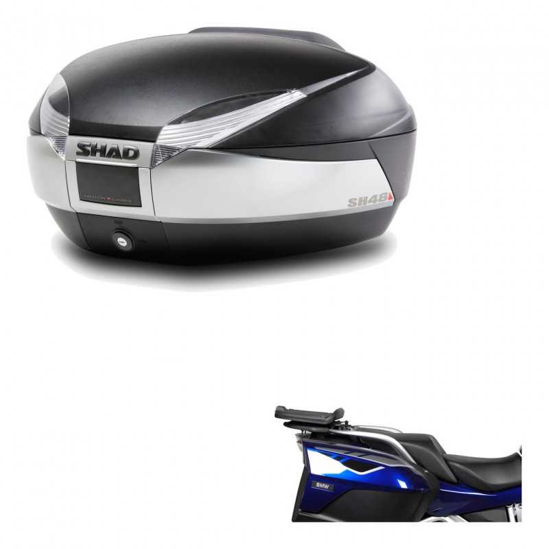 SHAD Baul trasero + herraje montaje SH48 TITANIUM PREMIUM KIT-185975