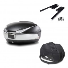 Back trunk + big top fitting + internal bag  SH48 TITANIUM PREMIUM